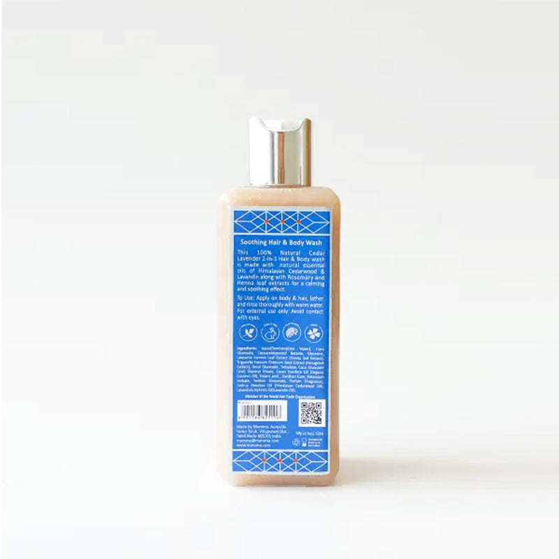 Cedar Lavender 2-in-1 Hair and Body Wash for Men