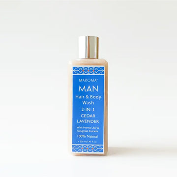 Cedar Lavender 2-in-1 Hair and Body Wash for Men