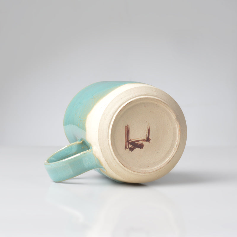 Coffee mug - Love & care Blue S