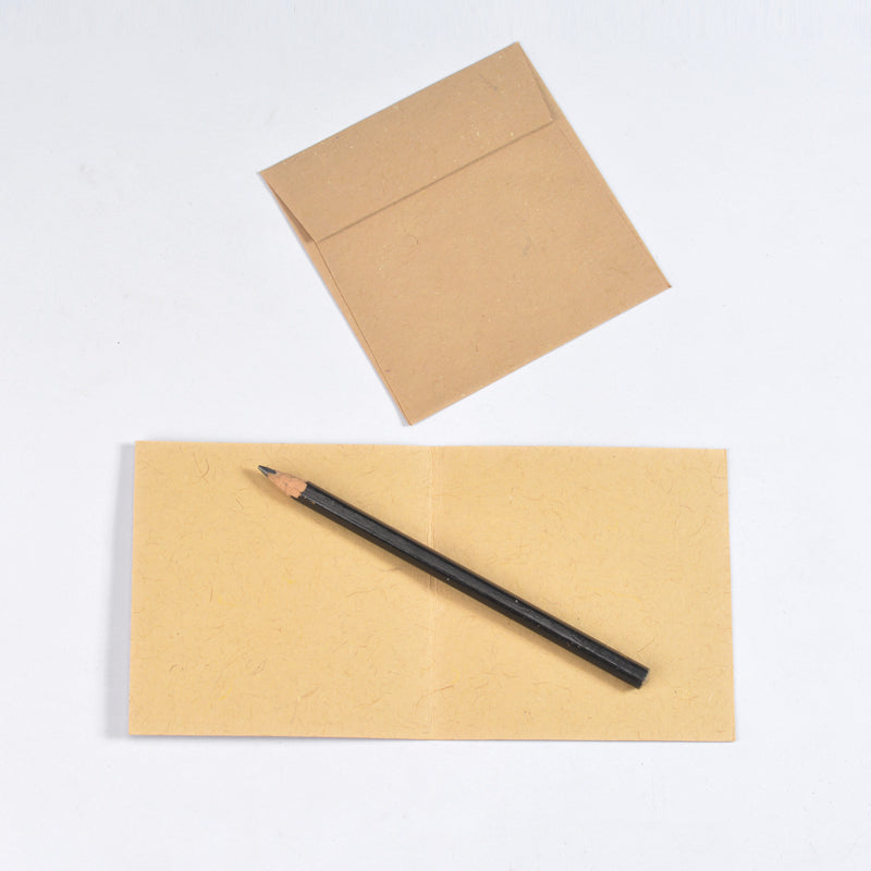 Amore Card Beige Greeting Card
