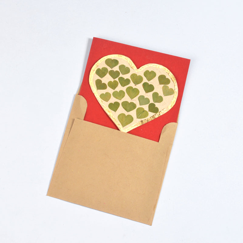 Amore Care Red Greeting Card