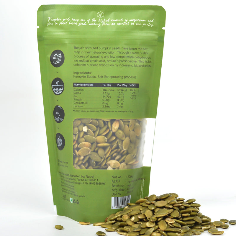 Sprouted Pumpkin Seeds