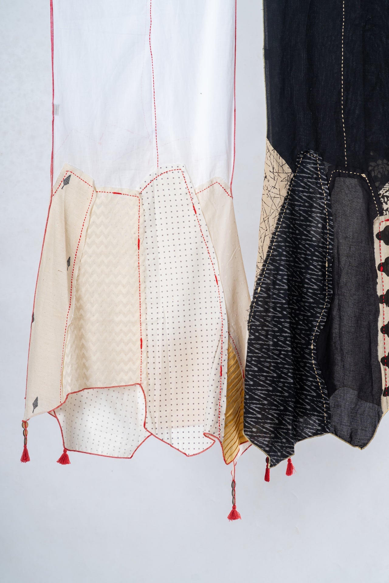 Off-White Upcycled Stole