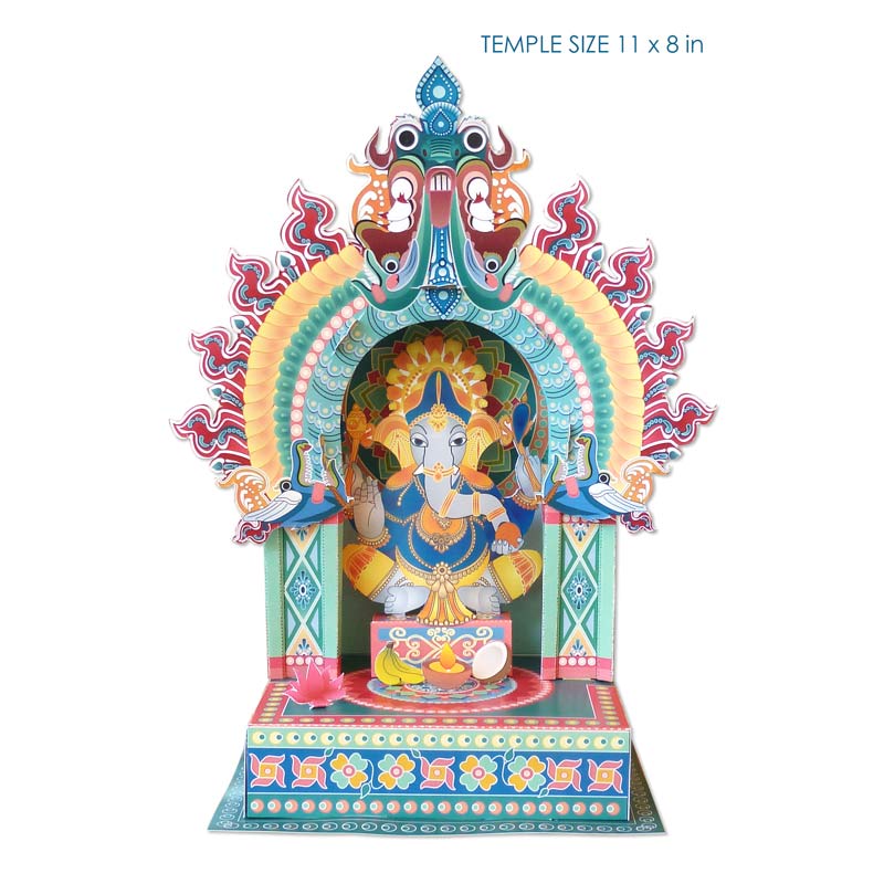Paper craft set - Ganesh Pooja