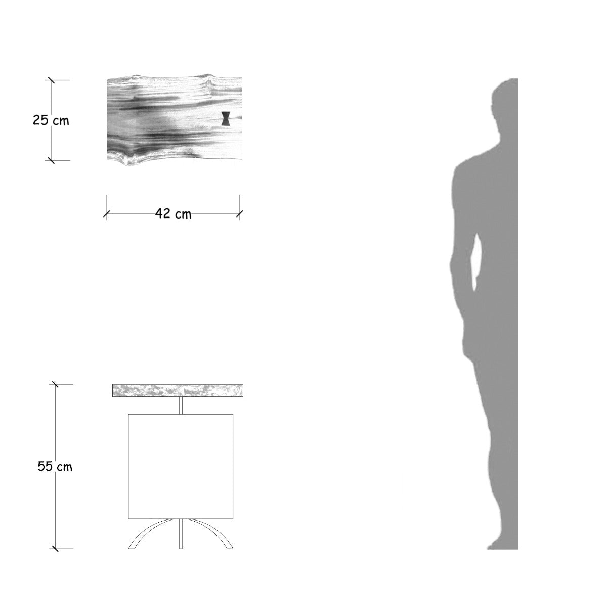 Magazine Holder (With Arc Legs)