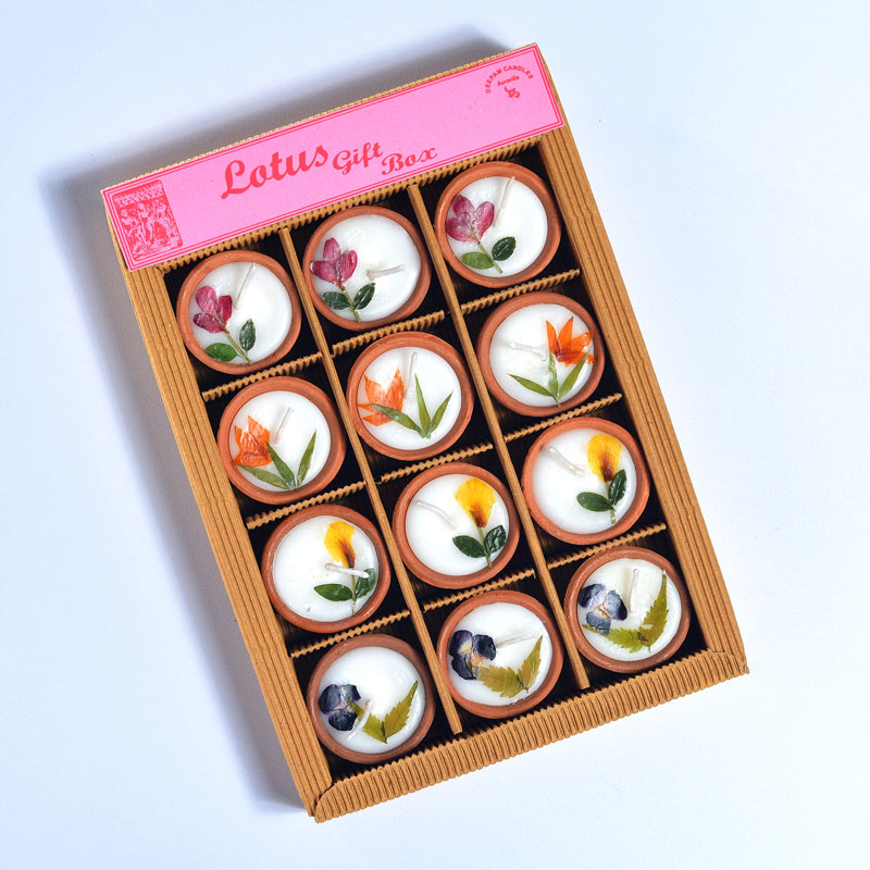 Candle Gift Box Set of 12