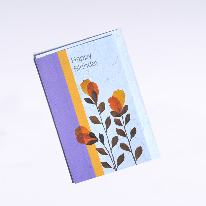 Happy Birthday Cards (Set of 4)