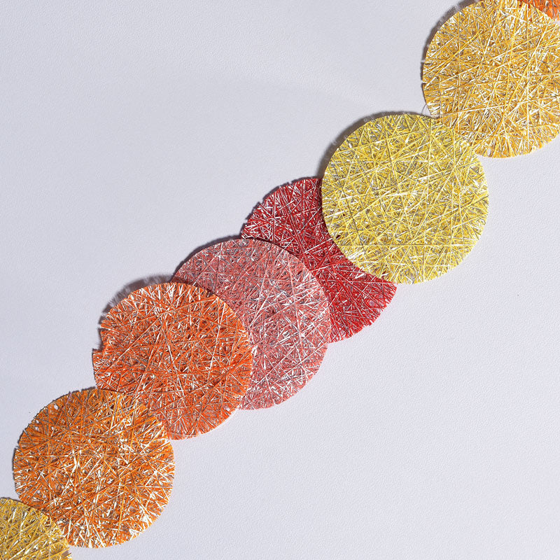 Silver And Gold Thread Garland