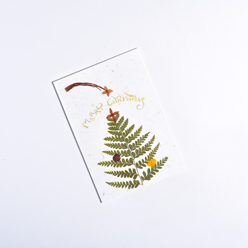 Christmas Tree - Handmade Greeting Card