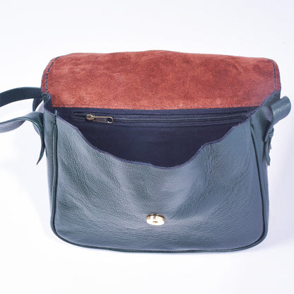 Lagrima (L) leather Sling Bag
