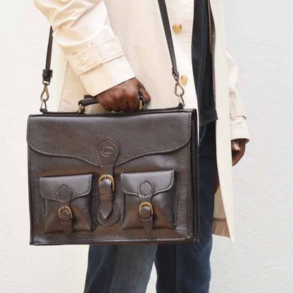 Mini Executive Leather Bag