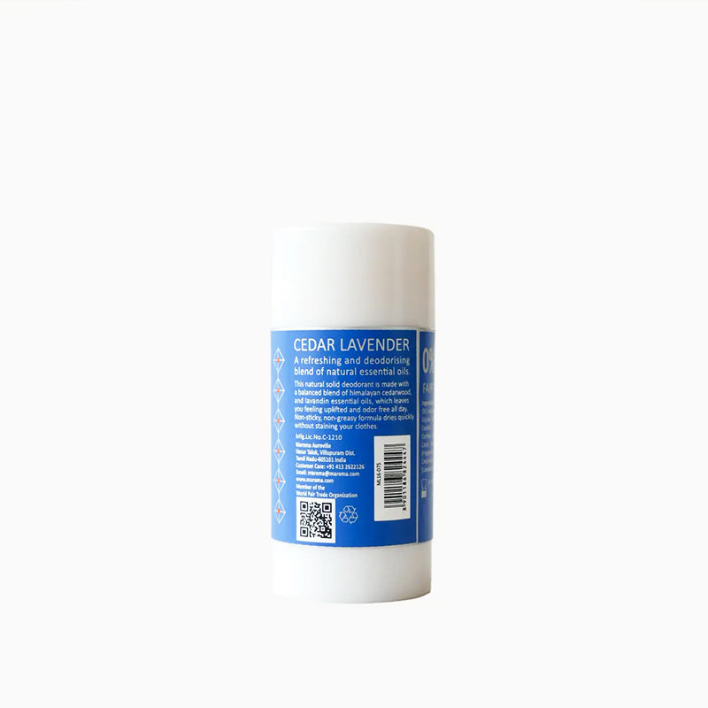 Cedar Lavender Solid Deodorant – Elevate