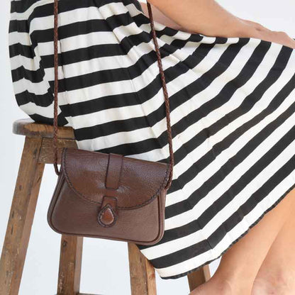 Lagrima (S) Leather Sling Bag