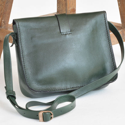 Lagrima (L) leather Sling Bag