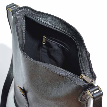 Priya Leather Shoulder Bag