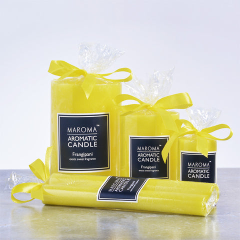 Perfumed Frangipani Candles