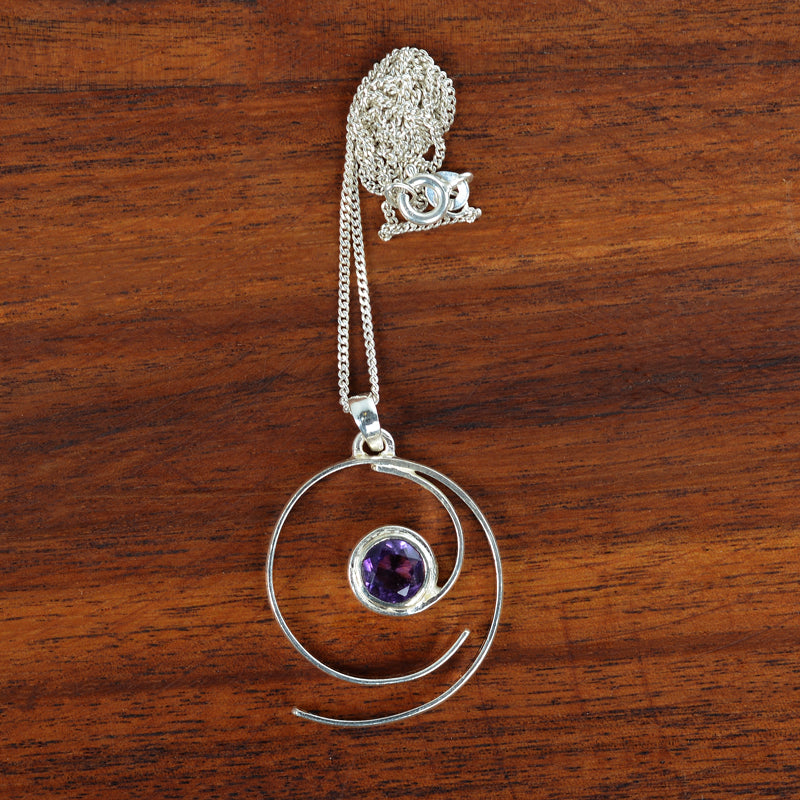Amethyst Silver 925 Sterling Silver - Style 2