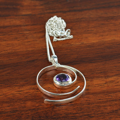 Amethyst Silver 925 Sterling Silver - Style 2
