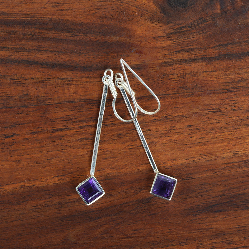 Amethyst Silver 925 Sterling Silver - Style 3