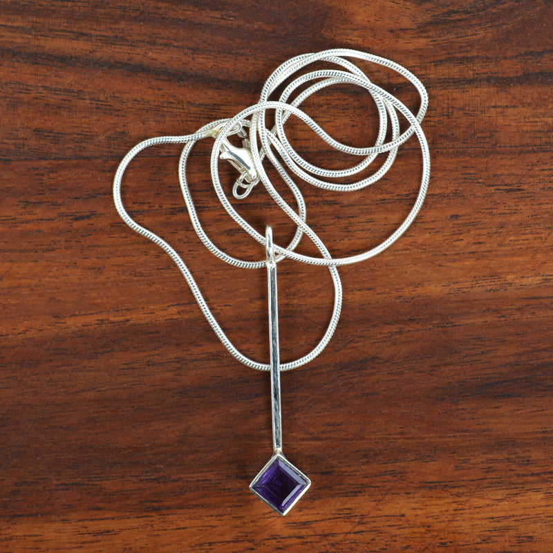 Amethyst Silver 925 Sterling Silver - Style 3
