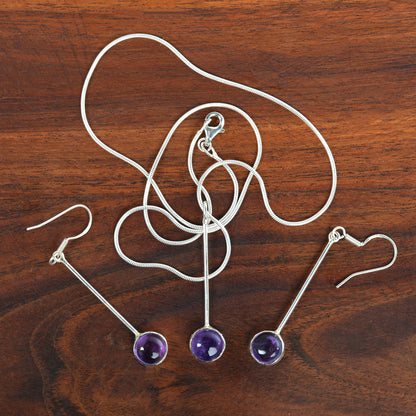 Amethyst Silver 925 Sterling Silver - Style 4