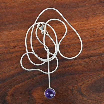 Amethyst Silver 925 Sterling Silver - Style 4