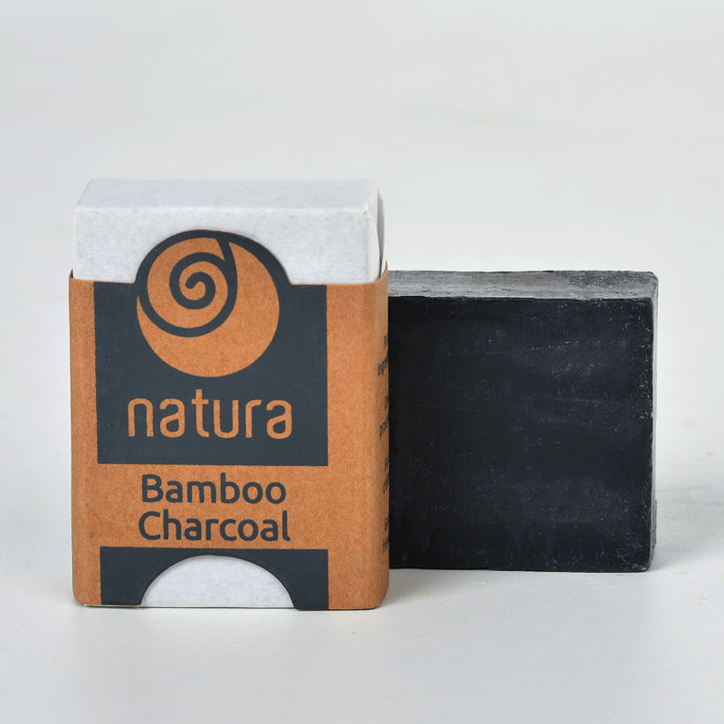 Bamboo Charcoal Bath Bars - 75 Grams