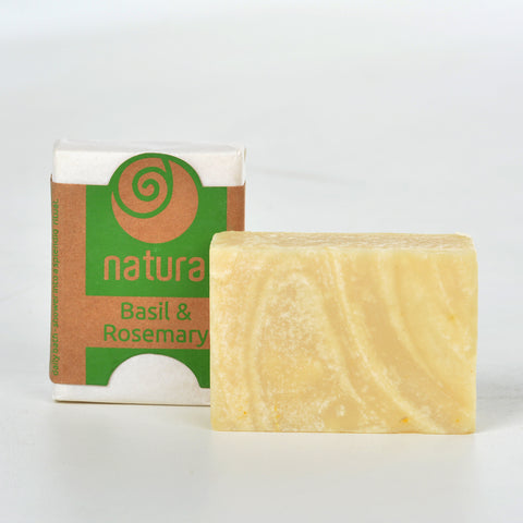Basil & Rosemary Bath Bars - 75 Grams
