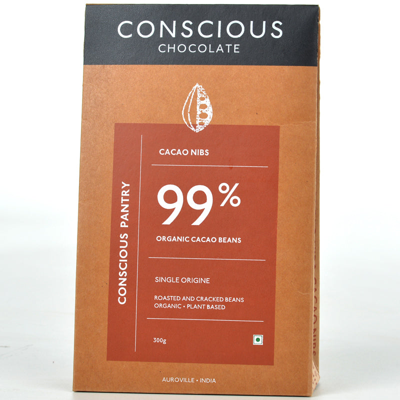 Cacao Nibs - Roasted & Cracked Organic Vegan Cacao Beans