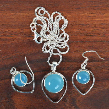 Chalcedony Silver 925 Sterling Silver