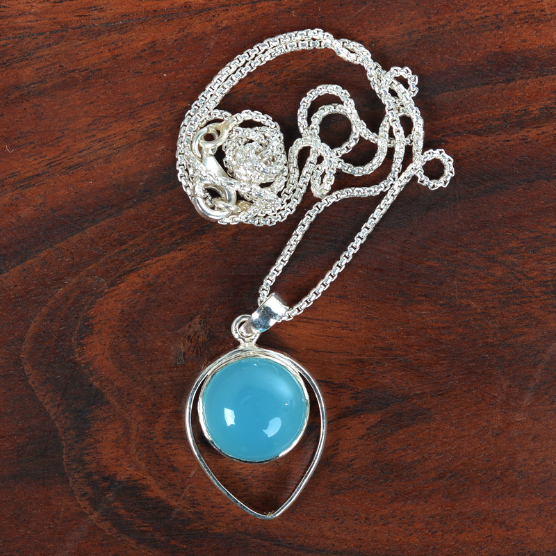 Chalcedony Silver 925 Sterling Silver