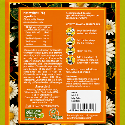 Chamomile Flower Tea