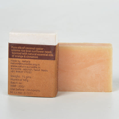 Cinnamon & Orange Bath Bars - 75 Grams