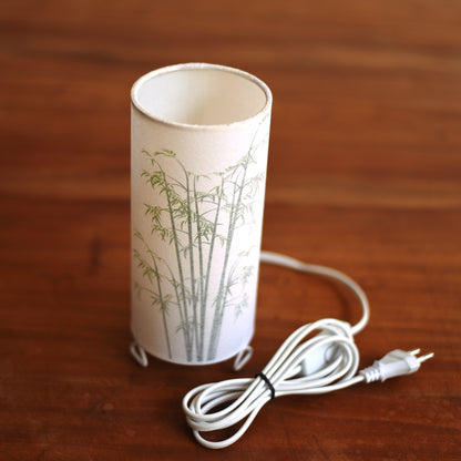 Bamboo Cylinder Table Lamp