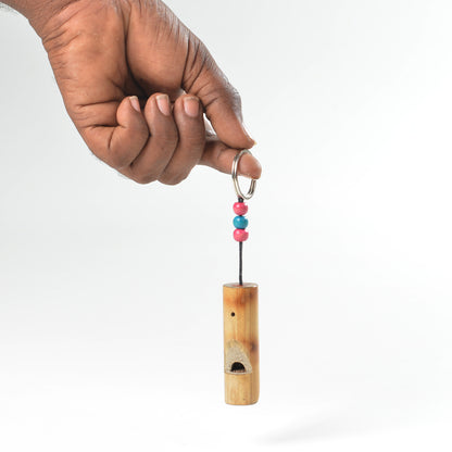 Bamboo Whistle keychain