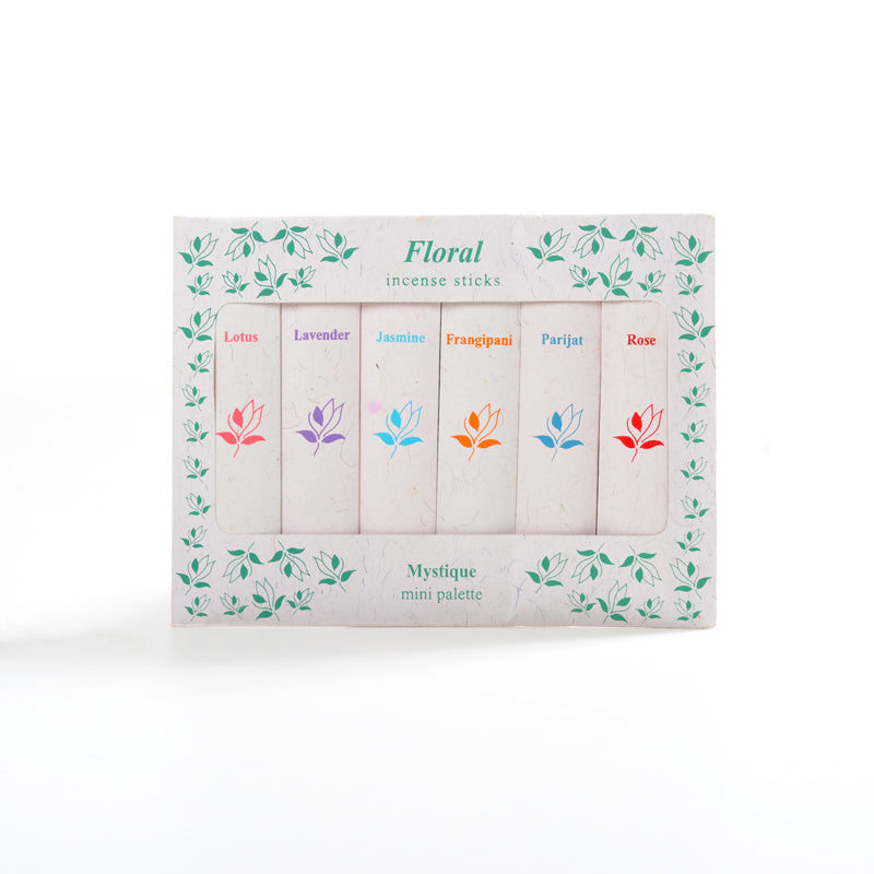 Mini Floral Collection – 5 Sticks Each × 6 Fragrances