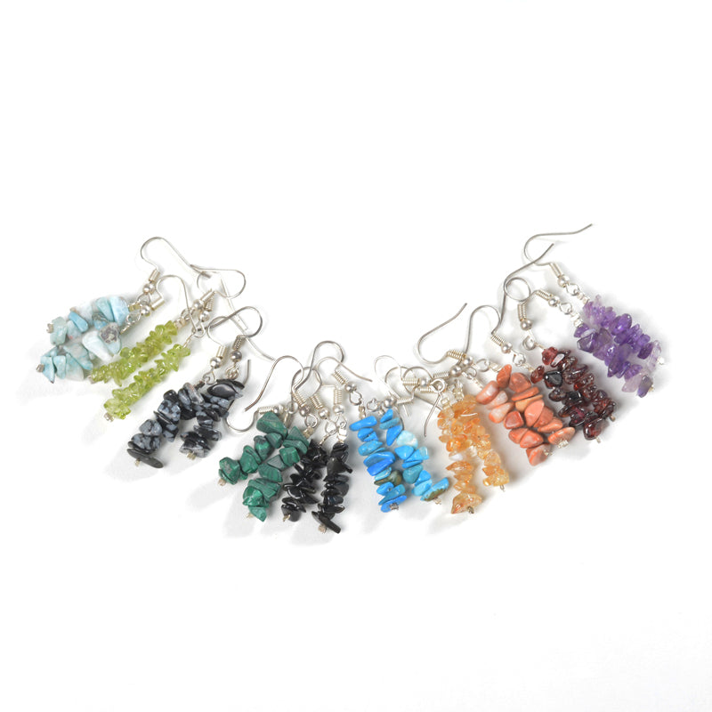Uncut Chips Earrings