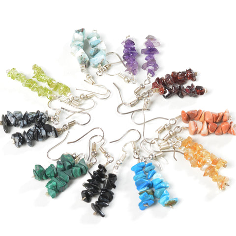 Uncut Chips Earrings
