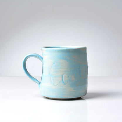 Coffee Mug - Love & Care Light Blue S