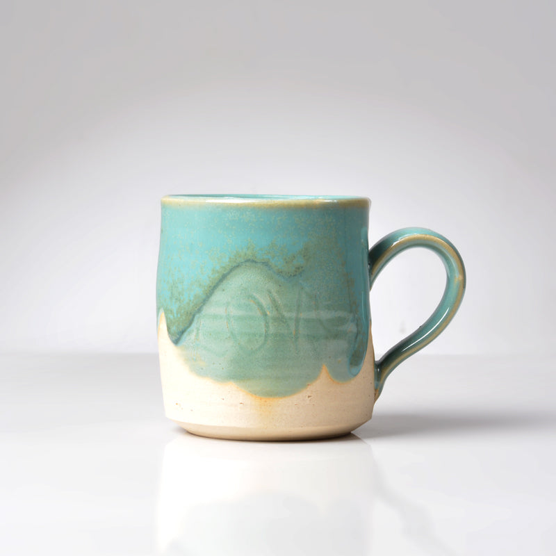 Coffee mug - Love & care Blue S