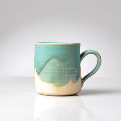 Coffee mug - Love & care Blue S