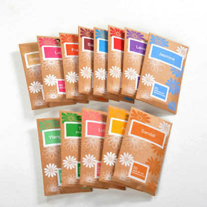 Incense Sticks – Mini Bulk Pack (50 Sticks)