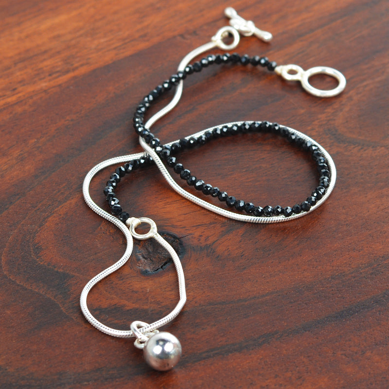 Handcrafted 925 Sterling Silver Gemstone Necklace