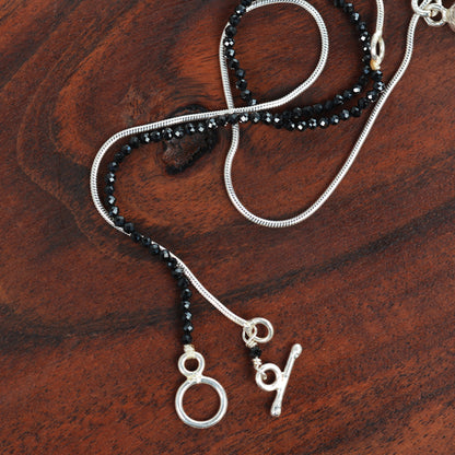 Handcrafted 925 Sterling Silver Gemstone Necklace