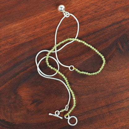 Handcrafted 925 Sterling Silver Gemstone Necklace