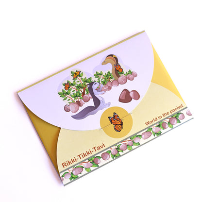 3D Modeling Pop-up Toys : Rikki-Tikki-Tavi