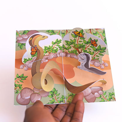 3D Modeling Pop-up Toys : Rikki-Tikki-Tavi