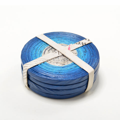 Upcycled Coiled Newspaper Tea coaster