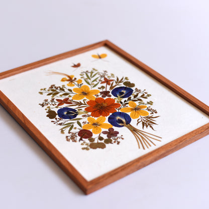 Wall hanging big - Flower bouquet