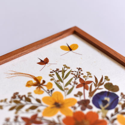 Wall hanging big - Flower bouquet